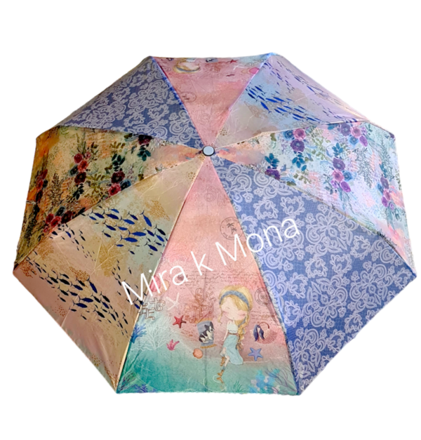 Paraguas mini sweet Candy funda