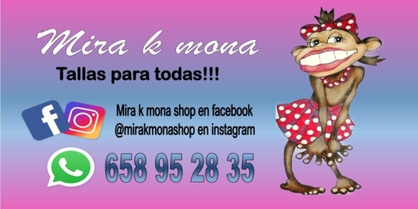 tienda de moda Mira k mona tallas para todas mirakmona.com