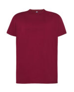 camiseta unisex en color granate