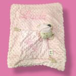 MANTA para Bebé+DOUDOU Bordada GAMBERRITOS - Imagen 9