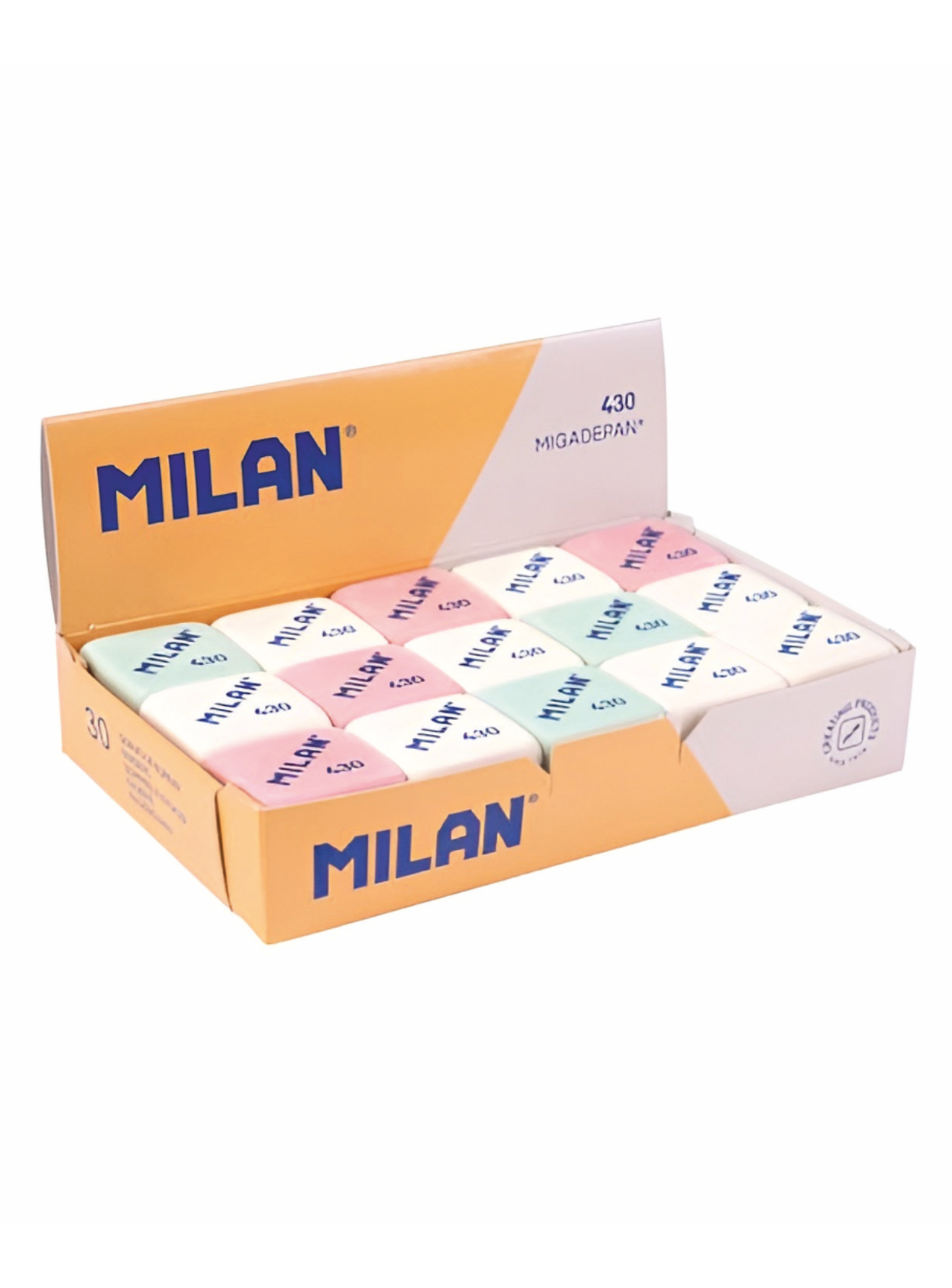 caja de goma de borrar Milán caja de goma de borrar Milán