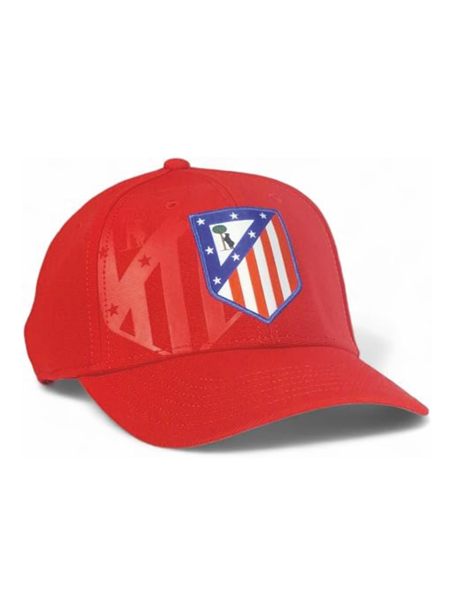 gorra de Atlético de Madrid color rojo