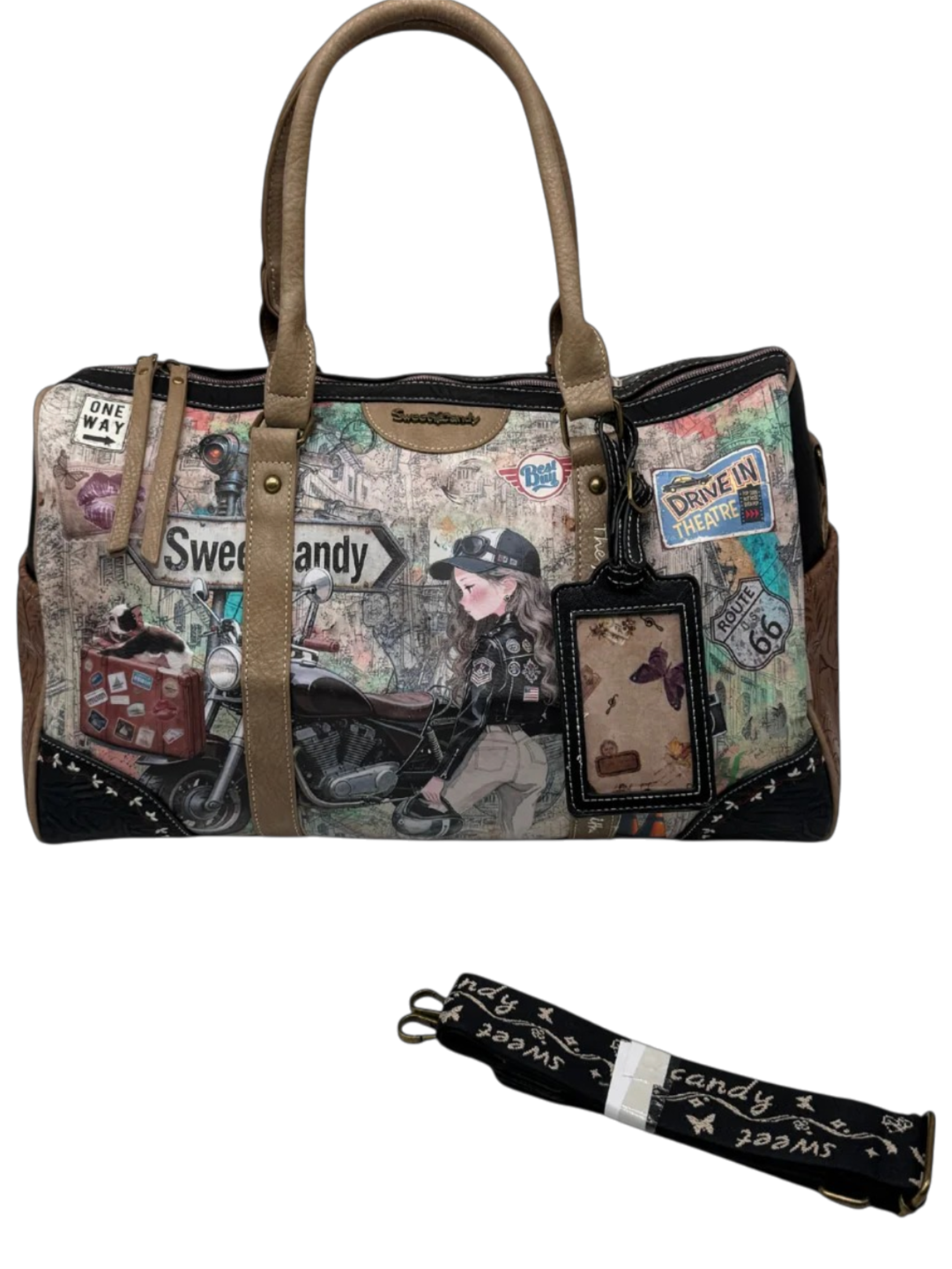 FINDE N BOLSA FIN DE SEMANA SWEET CANDY B237 - Imagen 1